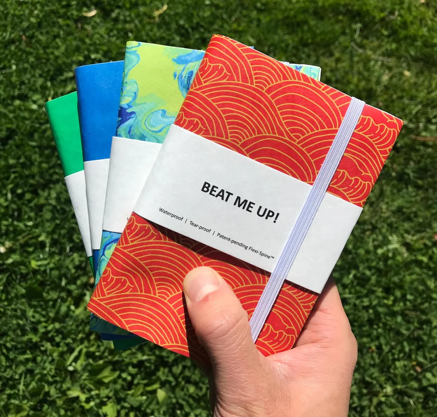 Waterproof and tear-proof pocket notebook