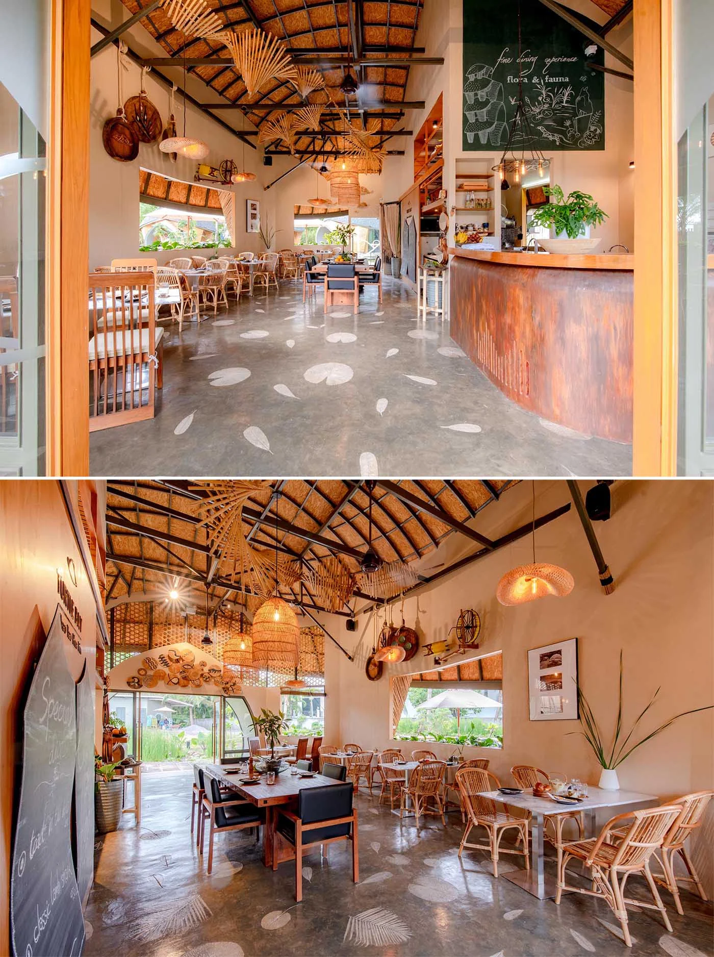 Organic eatery at the eco-lodge in Hua-Hin