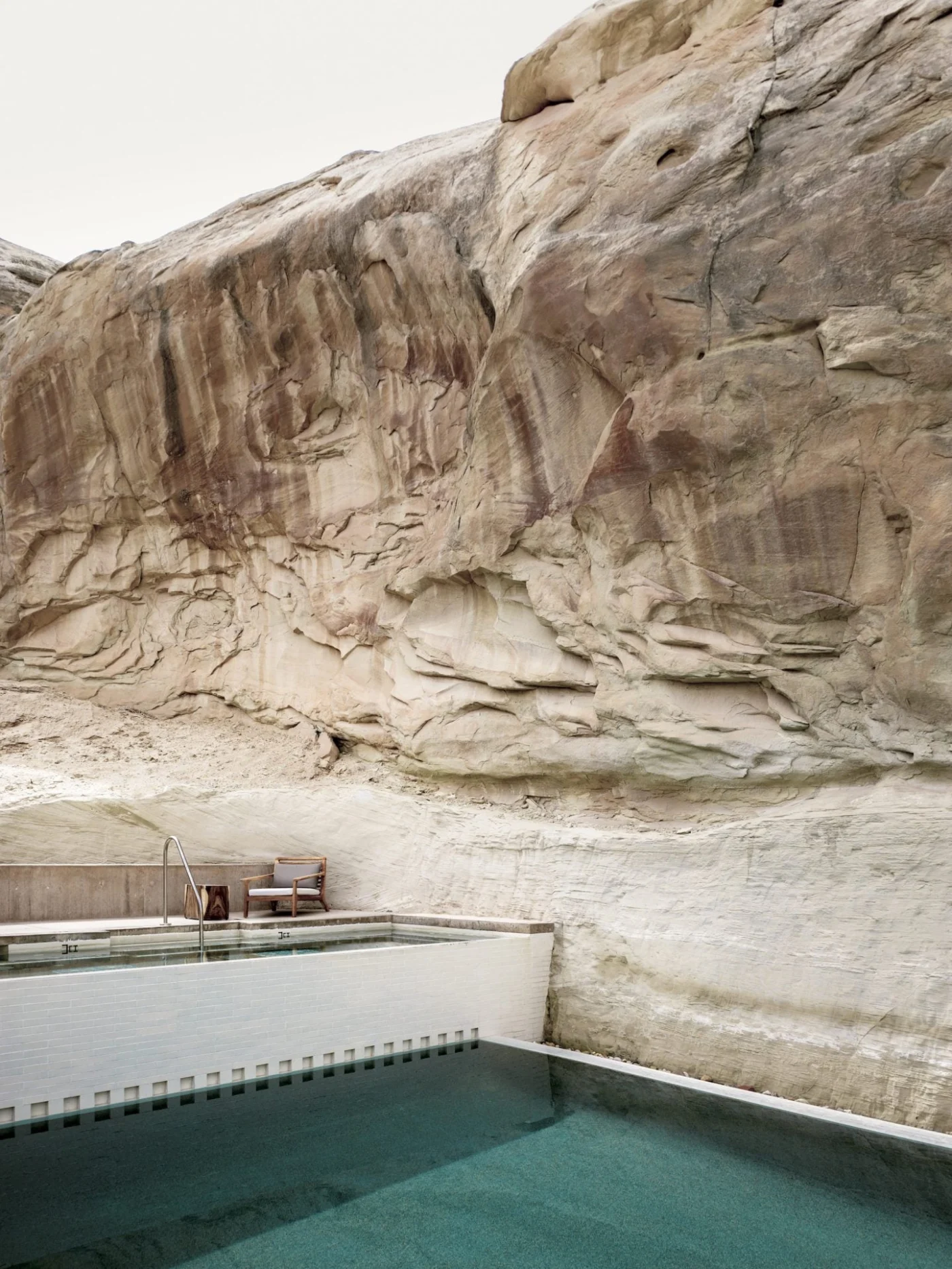 Amangiri Resort and Spa, Utah, set among desert rock