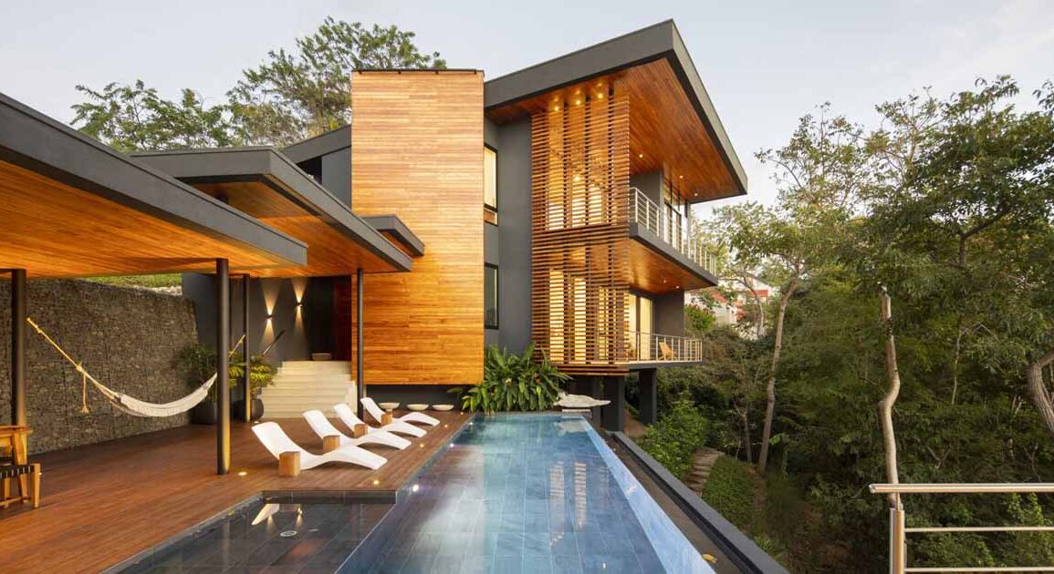 tropical-living:-this-modern-home-embraces-the-steep-terrain-of-the-costa-rican-jungle