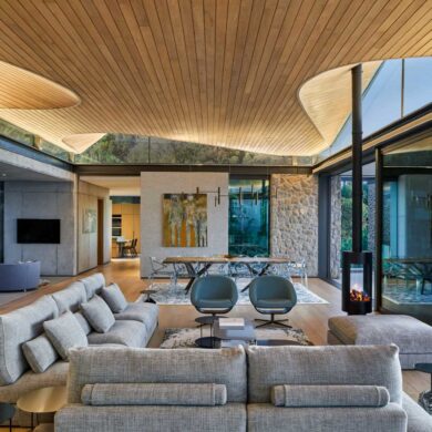 modern home wavy wood ceiling 261024 1219 011