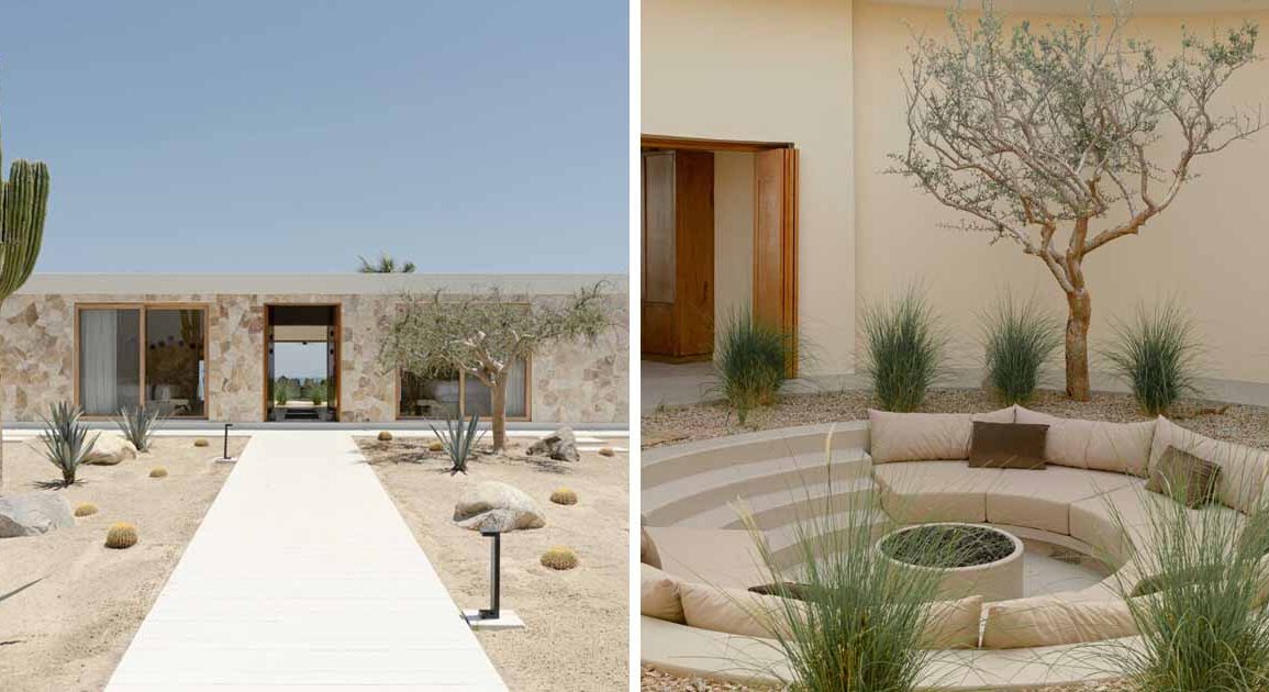 a-stone-covered-home-that-surrounds-a-central-courtyard-with-sunken-seating