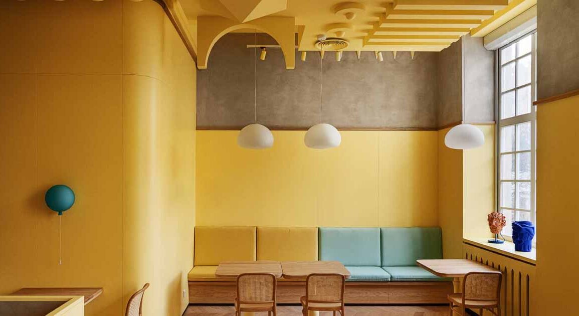 a-yellow-interior-sets-the-tone-for-this-cafe