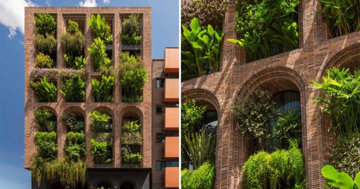 over-100-plant-species-emerge-from-the-brick-facade-of-this-hotel