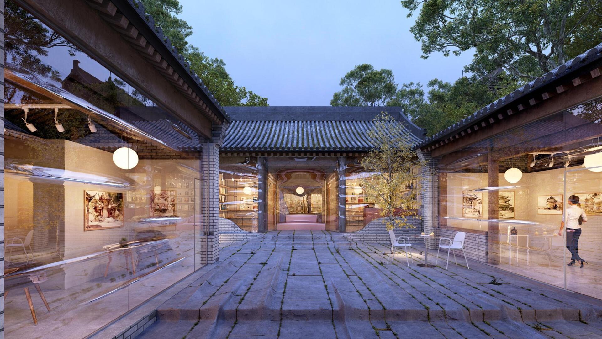 a-historic-hutong-reinvented-with-glass-that-warps-light-and-space
