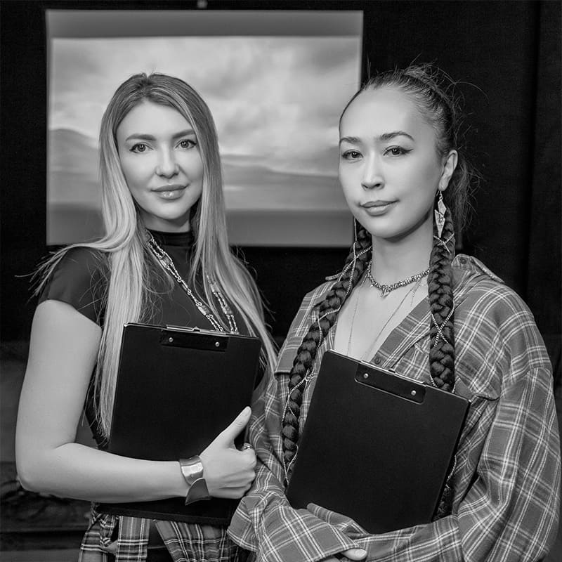 Madina Kassymbekova Yekaterina Pupchenok 1