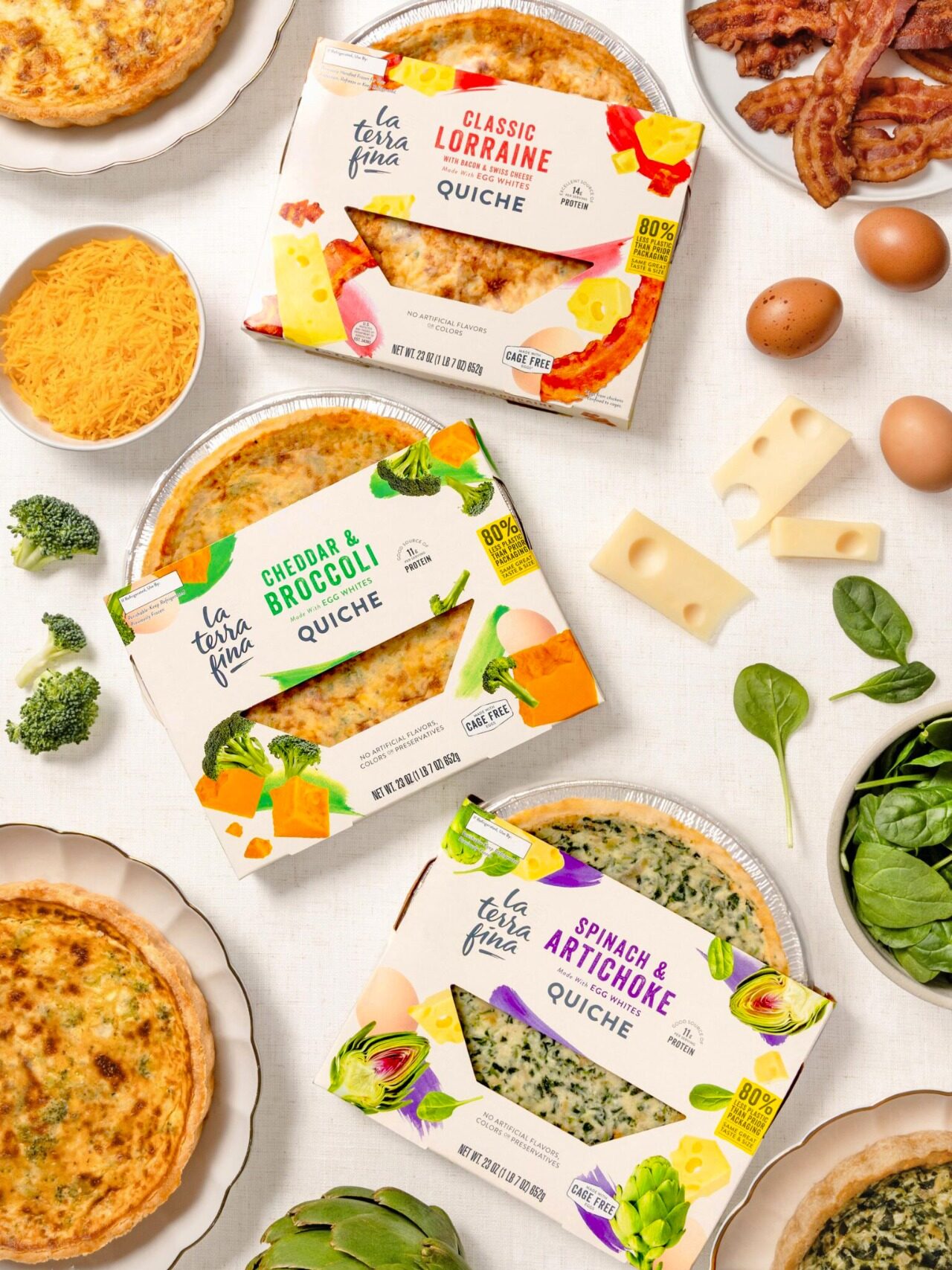 La Terra Fina Quiche - 100% recyclable packaging — 1