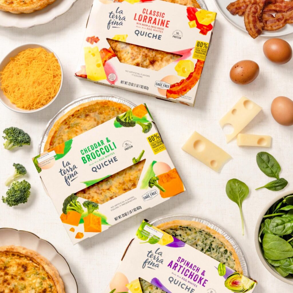 La Terra Fina Quiche - 100% recyclable packaging